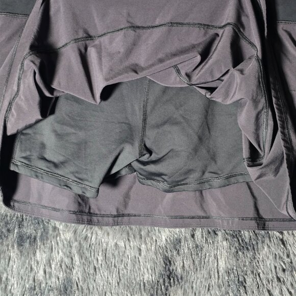 Lululemon Pace Rival Mid Rise Skirt Black Women’s Estimated Size 10 - Picture 7 of 8